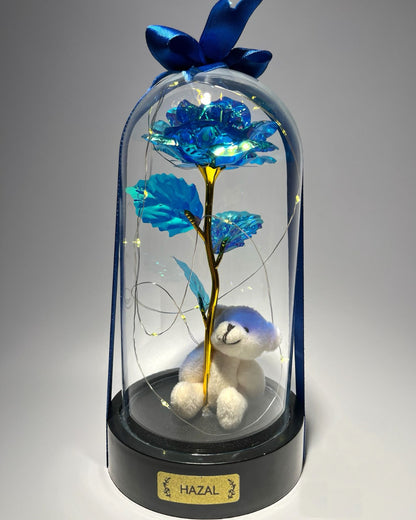 Kişiye Özel Işıklı Aşk Fanusu