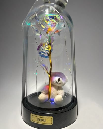 Kişiye Özel Işıklı Aşk Fanusu