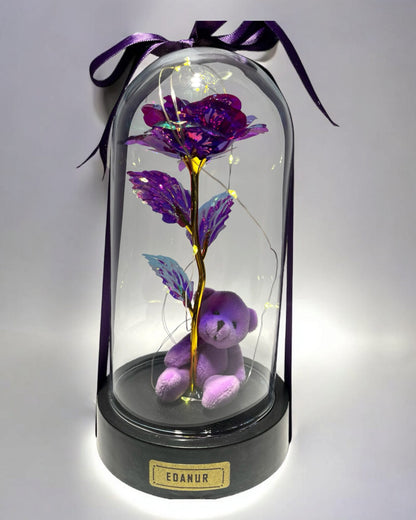 Kişiye Özel Işıklı Aşk Fanusu