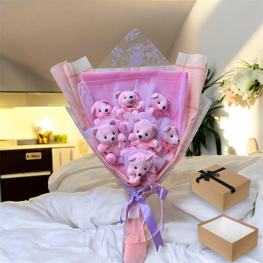 7'Li Premium Ayıcık Buketi