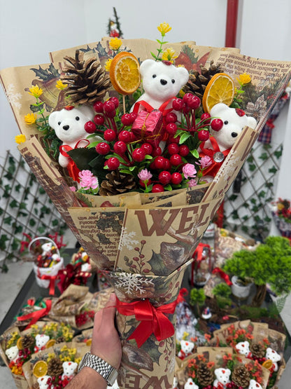 Yılbaşı Özel Kış Bahçesi Yılbaşı Buketi